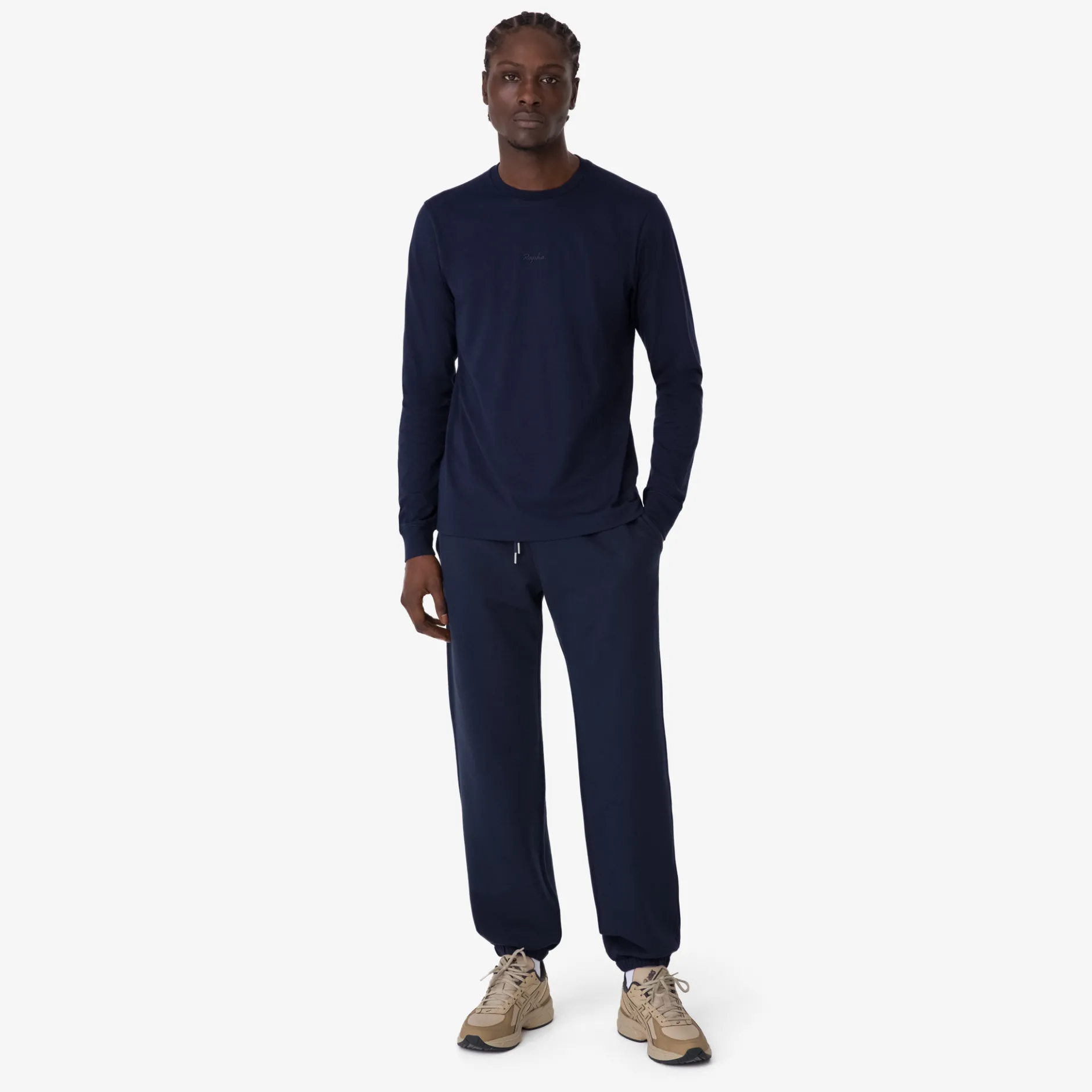 Men's Long Sleeve Cotton T-Shirt>Rapha Fashion