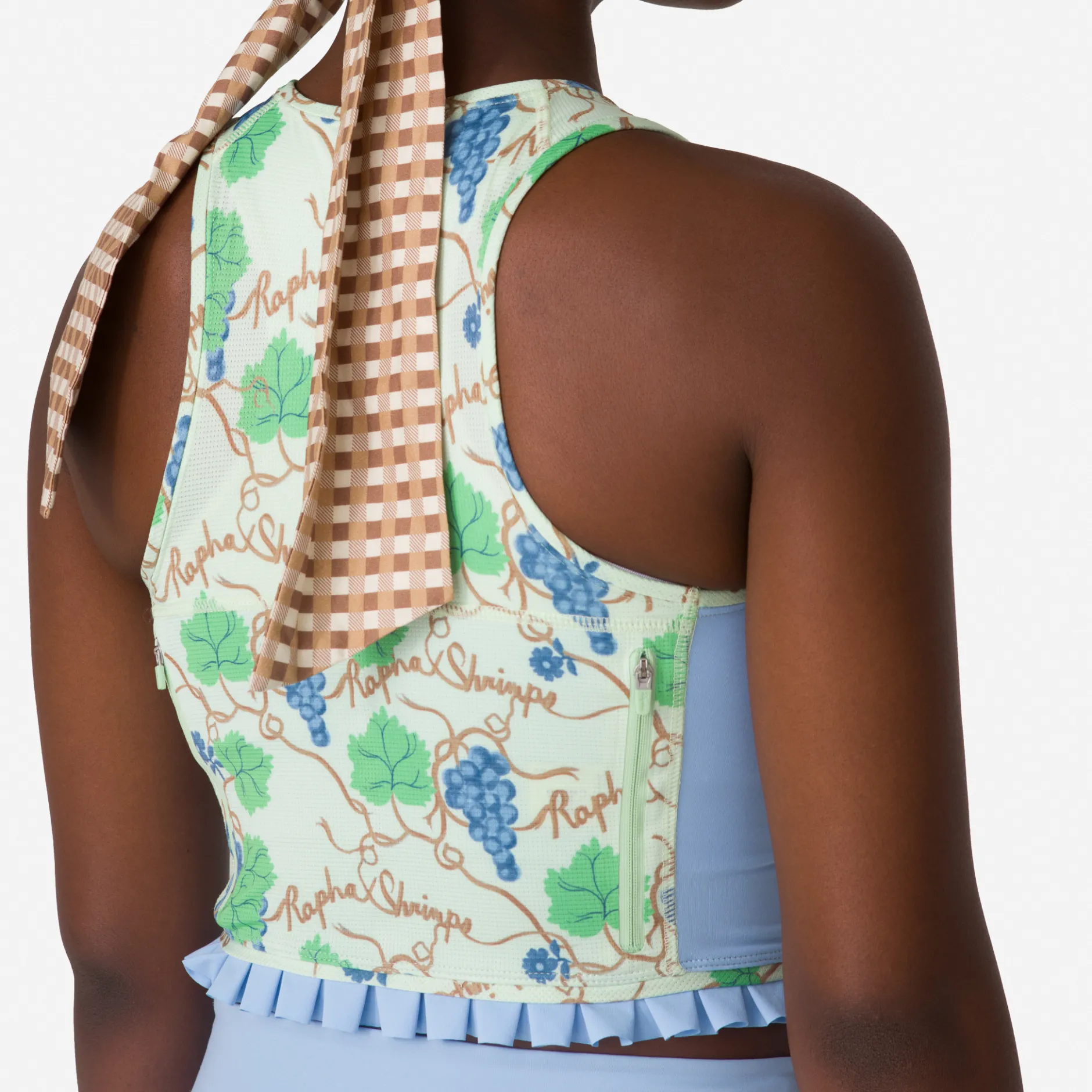 + Shrimps Cropped Zip Tank>Rapha Online