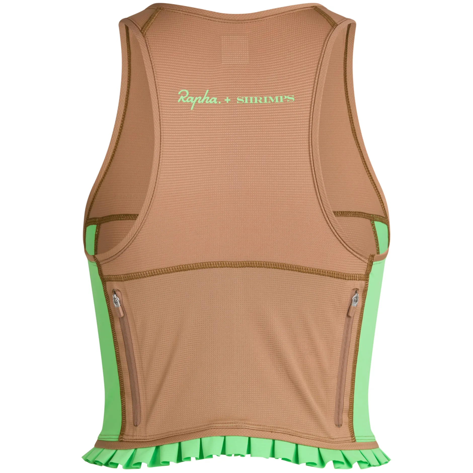 + Shrimps Cropped Zip Tank>Rapha Online