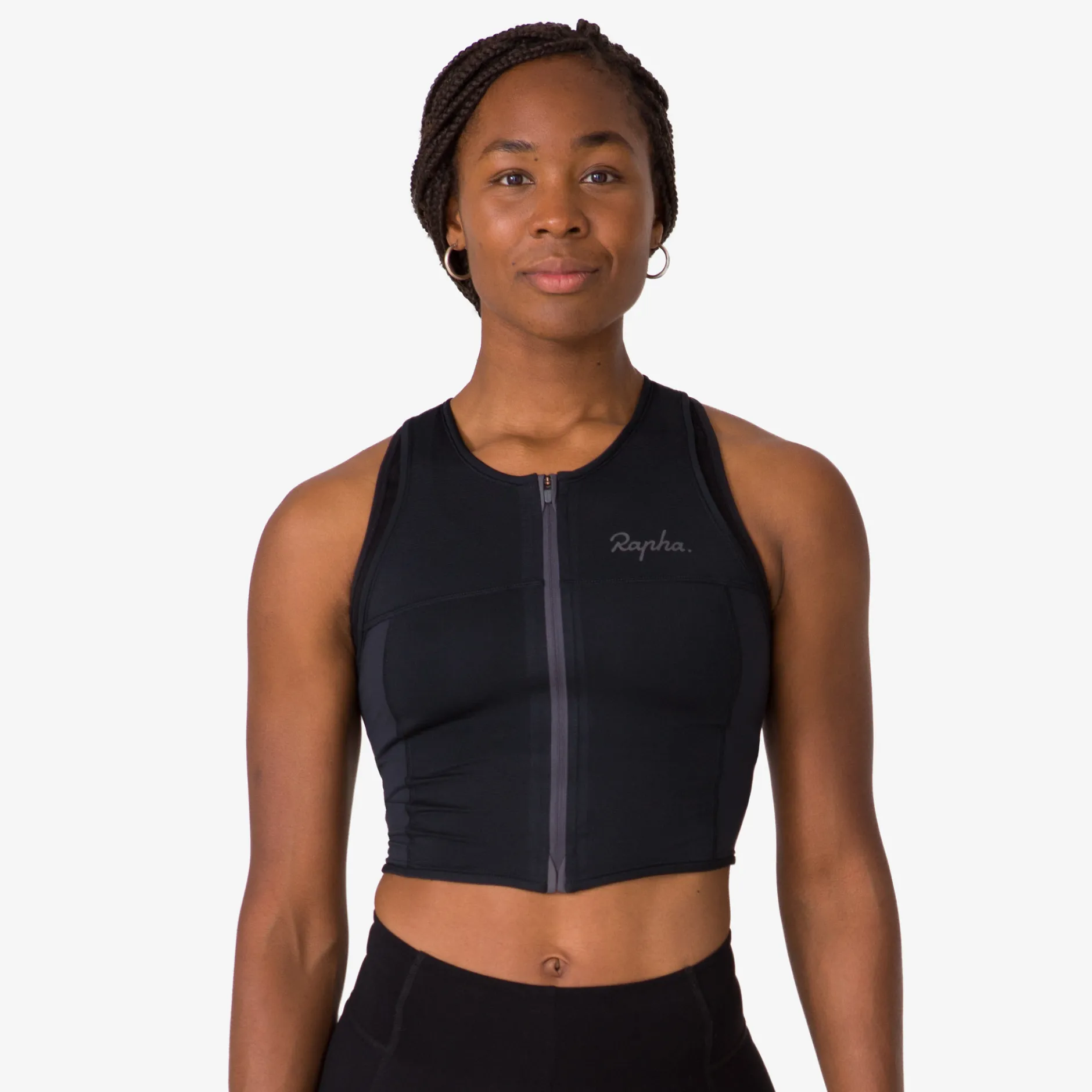 Women's Cropped Zip Tank>Rapha Fashion