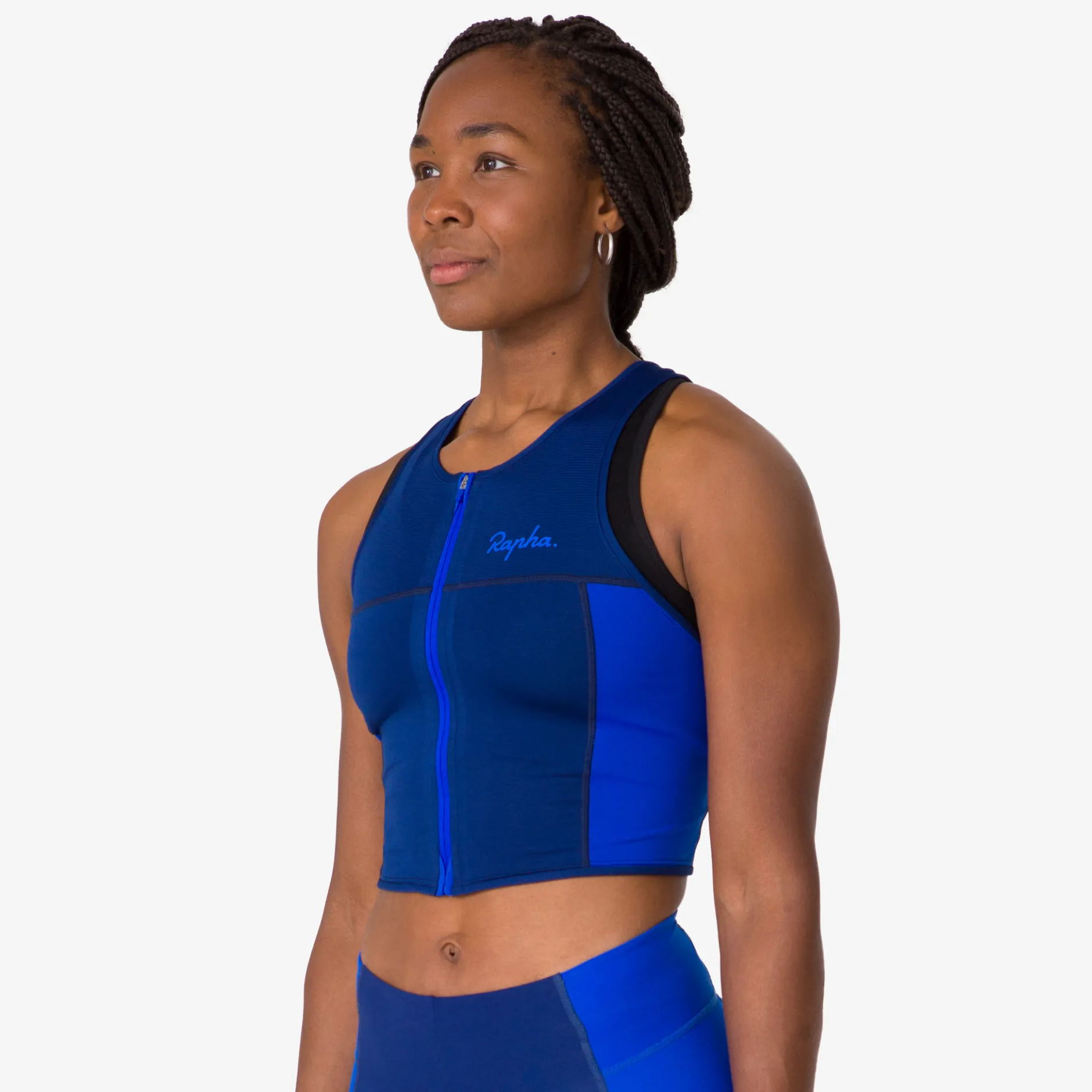 Women's Cropped Zip Tank>Rapha Fashion
