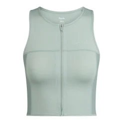 Women's Cropped Zip Tank><noscript><img width=