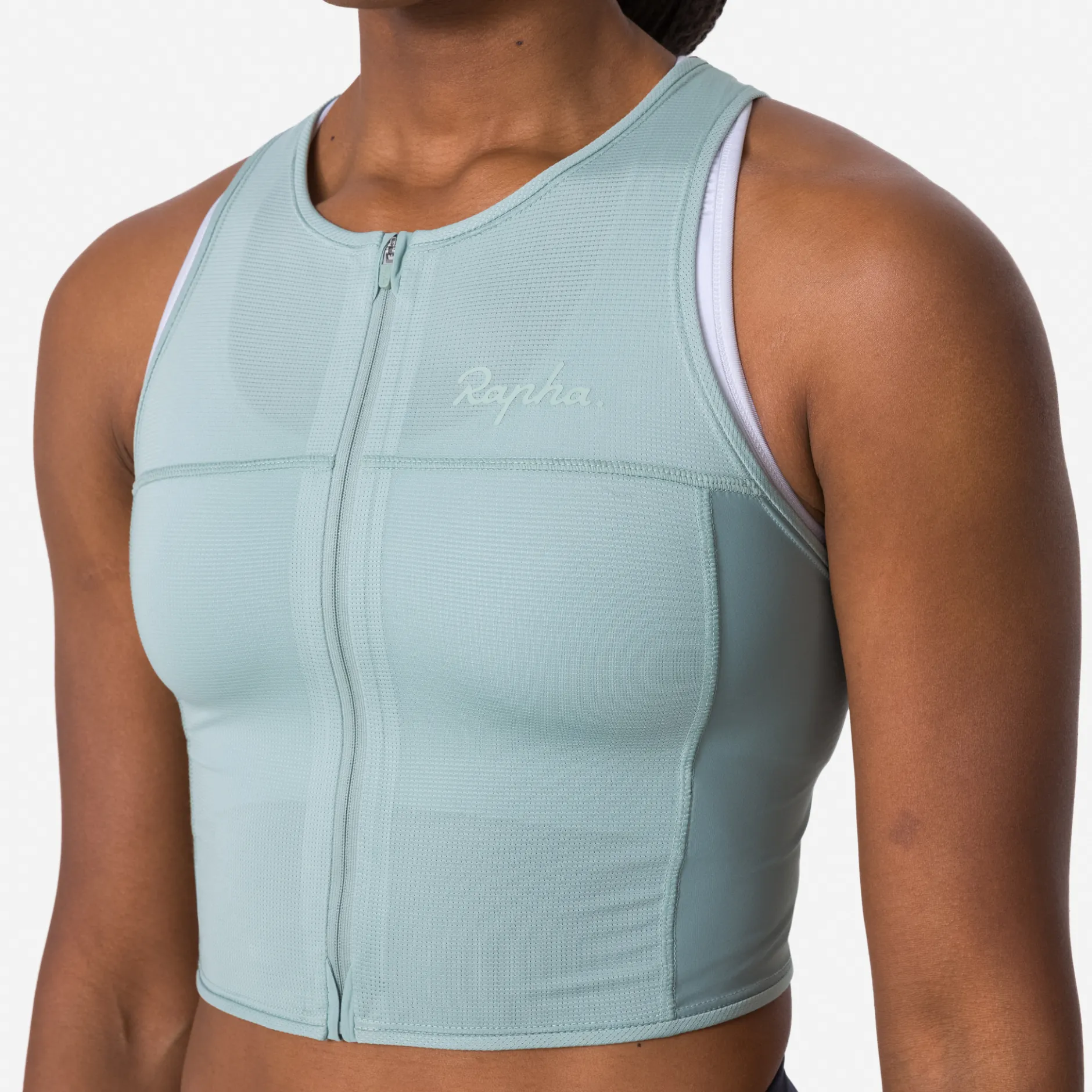 Women's Cropped Zip Tank>Rapha Fashion