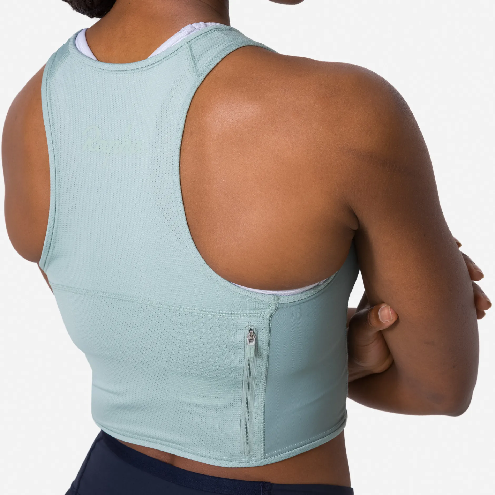 Women's Cropped Zip Tank>Rapha Fashion