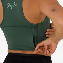 Women's Cropped Zip Tank><noscript><img width=
