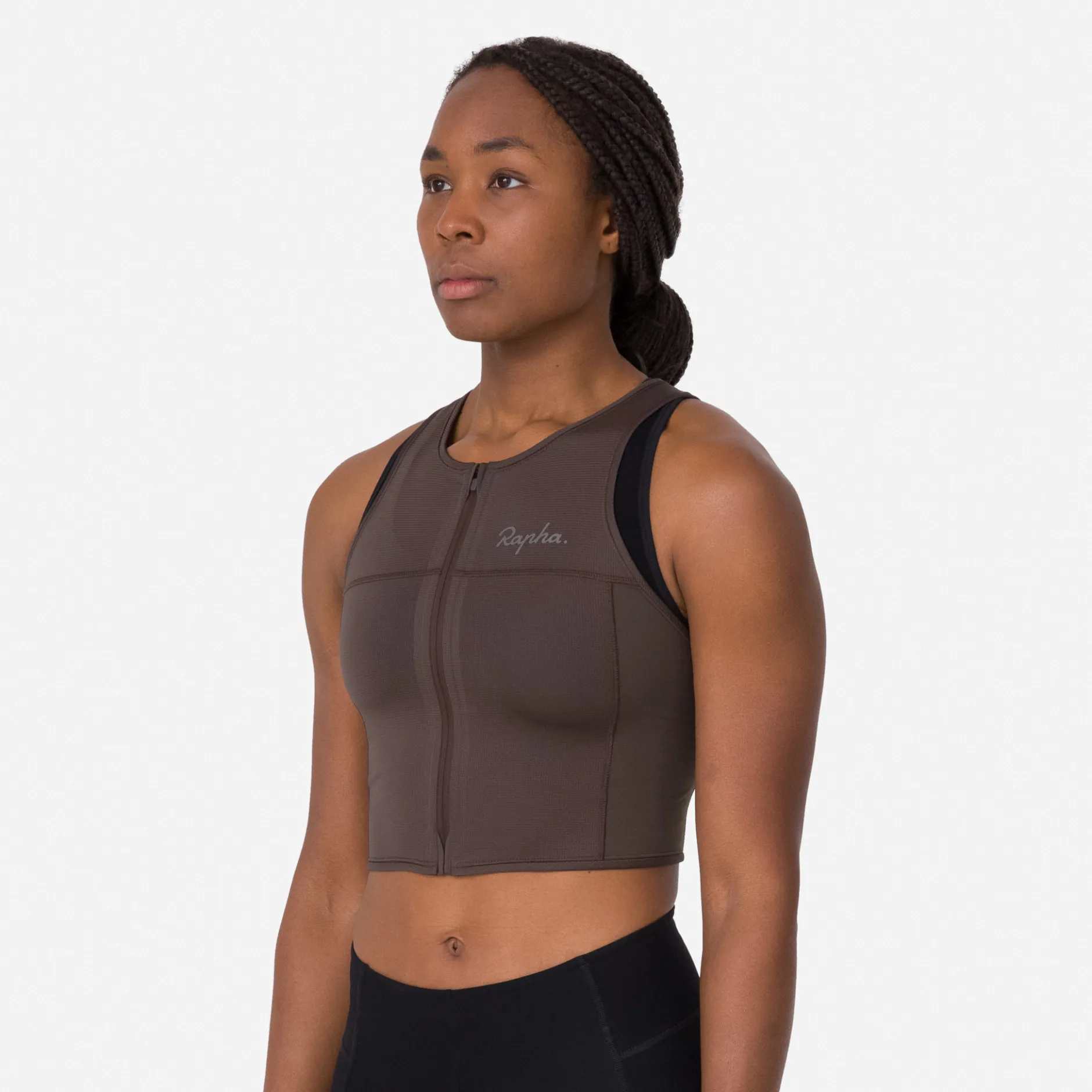Women's Cropped Zip Tank>Rapha Fashion