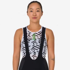 Women's Pro Team Sleeveless Base Layer - Data Print><noscript><img width=